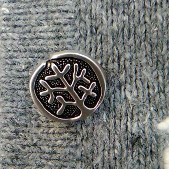 Vintage Holiday Lodge Embroidered Cardigan Sweater Twee - Picture 11 of 14